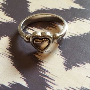Retired James Avery True Hearts Ring